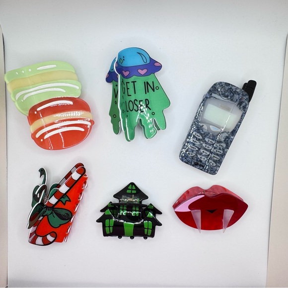 various Accessories - Whimsical hair clips - your choice $15 - NWOT